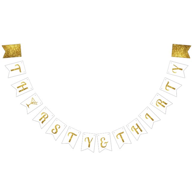 À Fanions Bannière de partie des parties scintillantes (Tout)