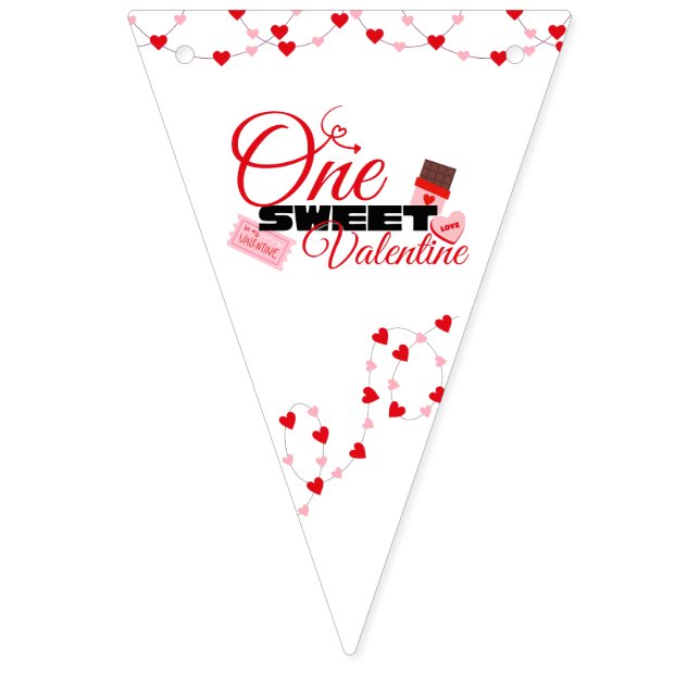 À Fanions Bannière de premier anniversaire pour la Saint-Val (Premier drapeau)