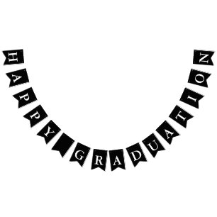 À Fanions Bannière de regroupement "Happy Graduation"