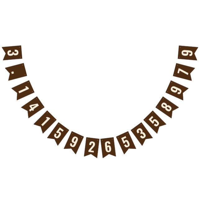 À Fanions Bannière De Regroupement Pi 3.14 (Tout)