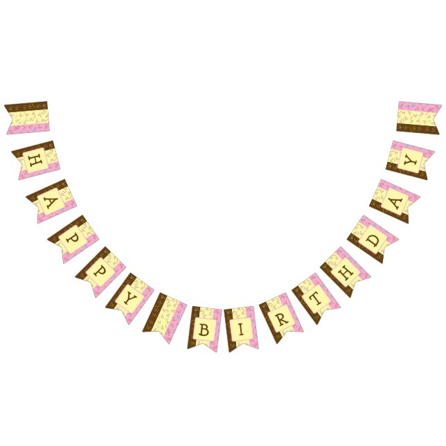 À Fanions Bannière du parti de chimie de la crème glacée nap (Tout)