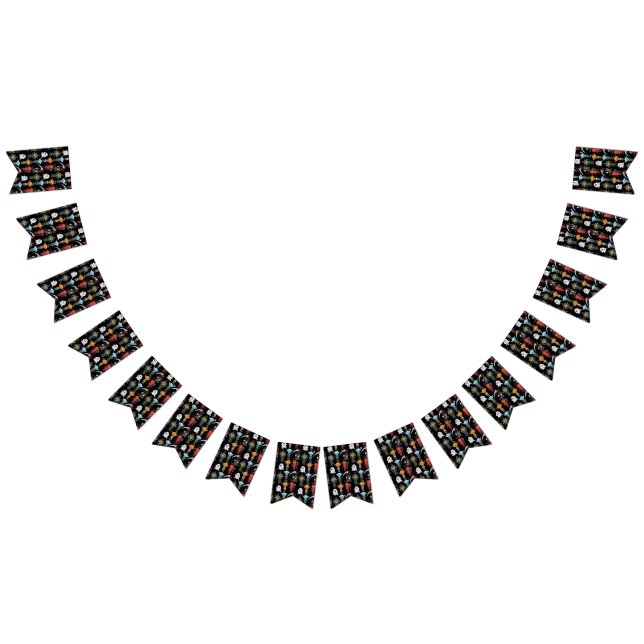 À Fanions Bannière du parti Halloween (Tout)