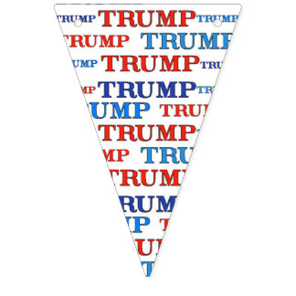 À FANIONS BANNIÈRE DU PARTI TRUMP TRUMP