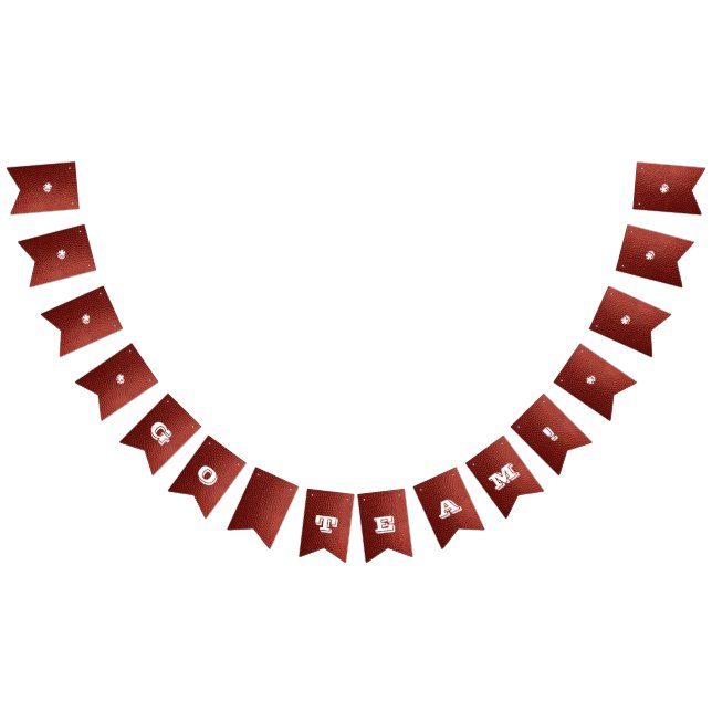 À Fanions Bannière Équipe Blanche Football (Tout)