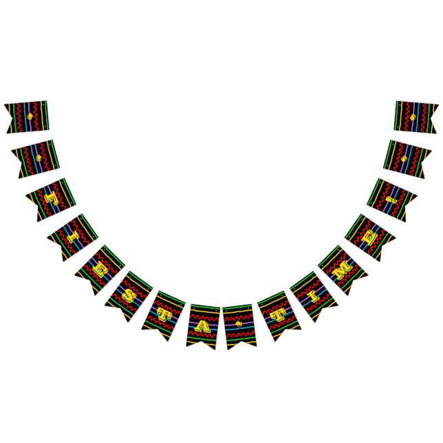 À Fanions Bannière Fiesta Personnalisée Bunting (Tout)