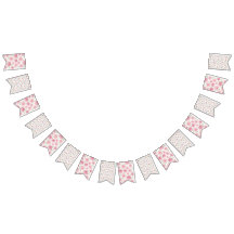 Bannière guirlande de roses aquarelle rose