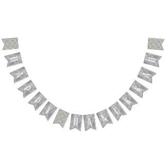 À Fanions Bannière Hanoukka Swallowtail Simply Elegant