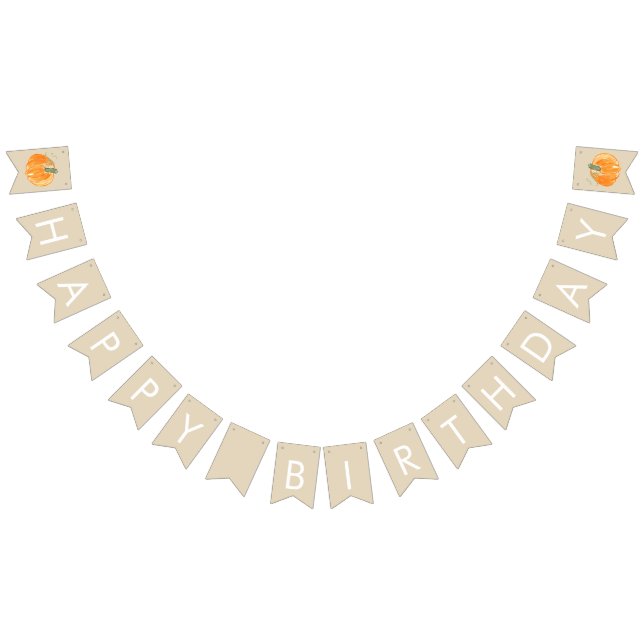 À Fanions Bannière mignonne de joyeux anniversaire de (Tout)