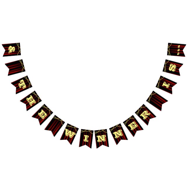 À Fanions Bannière personnalisée Show Award Lights (Tout)