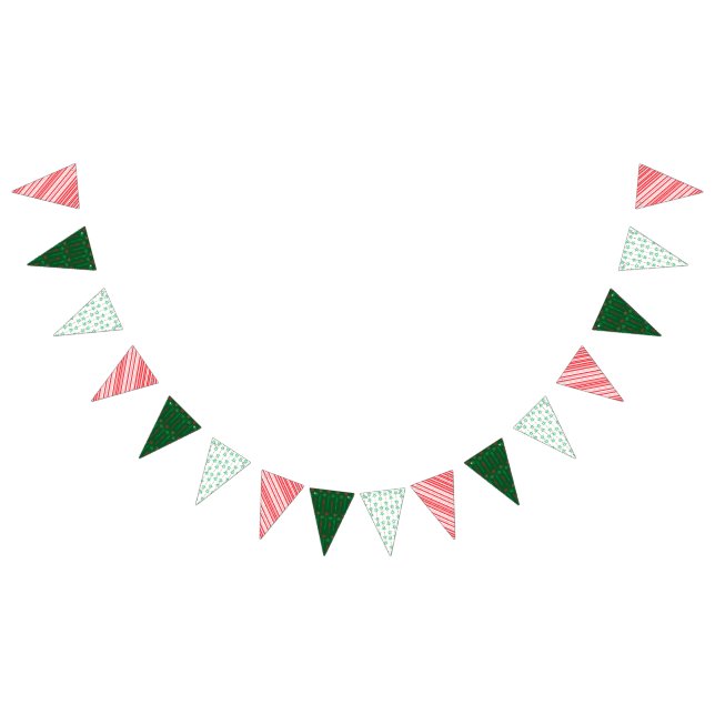 À Fanions Bannière triangulaire de fêtes Mid Mod (Tout)