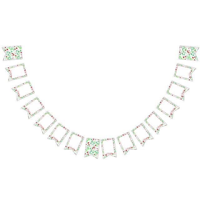 À Fanions Berry 1er anniversaire Bannière photo mensuelle (Tout)