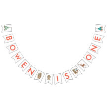 Bois Animaux Fête Bunting Pennant Bannière