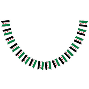 À Fanions Bunting de Syrie, bannière de cortège de mariage,