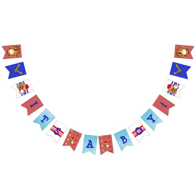 À Fanions C'est une bannière orientée de baby shower de (Tout)