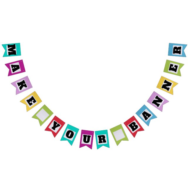 À Fanions Créez votre propre bannière de mendiant Swallowtai (Tout)