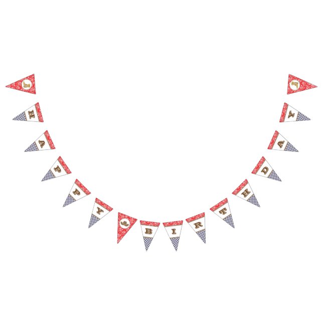 À Fanions Guingan de Paisley de bannière de joyeux (Tout)