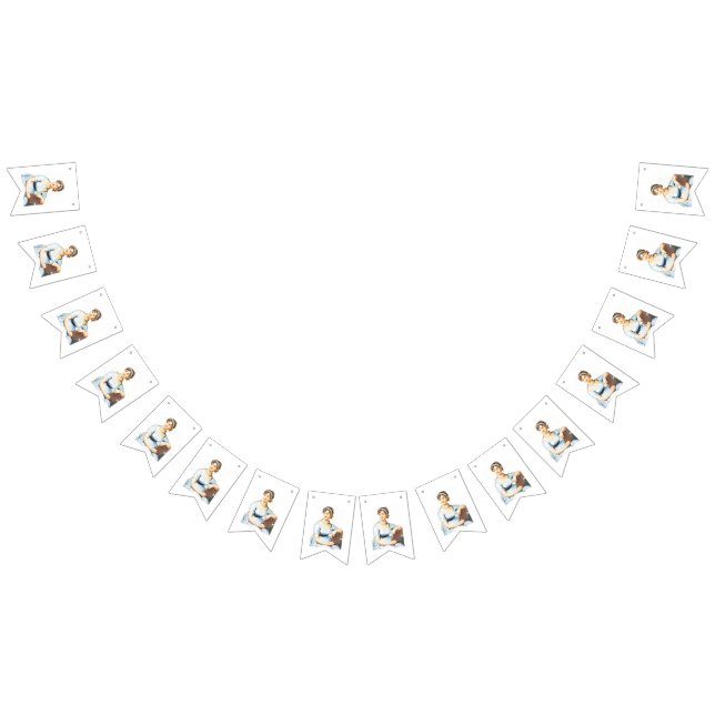 À Fanions Jane Austen Thème Tea Party Anniversaire Bannière (Tout)