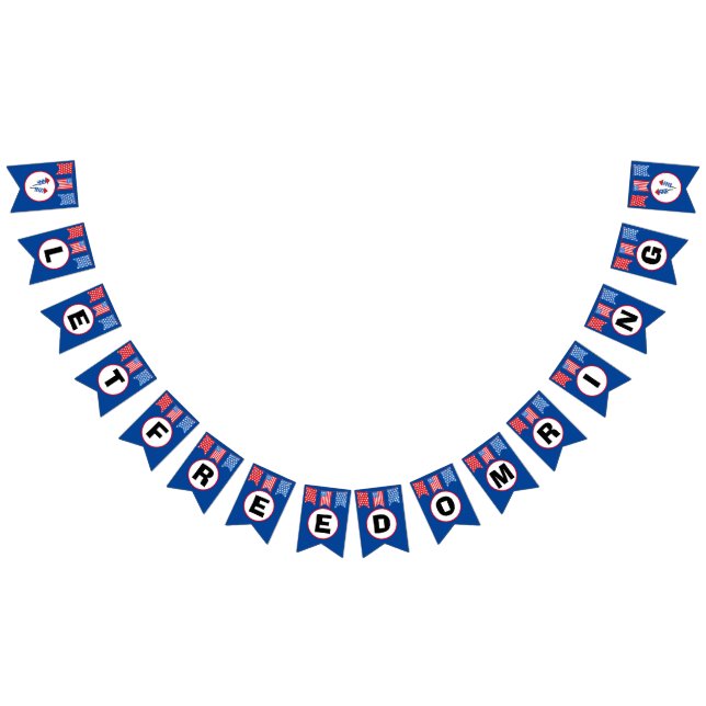 À Fanions Laissez la bannière de la liberté (Tout)