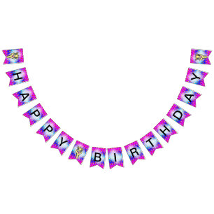 À Fanions Motif de coeur Ostricht Bannière de Bunting Annive