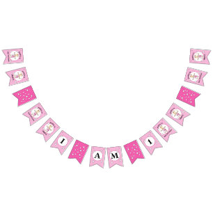À Fanions Petite princesse Bannière d'anniversaire pour elle