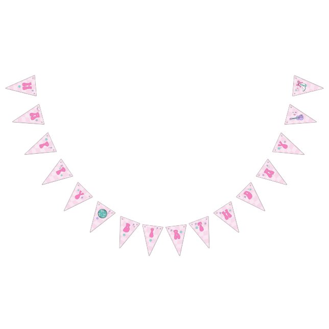 À Fanions Pop Star Eras Anniversaire Pennant Bannière (Tout)
