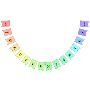 À Fanions Pour toujours bannière de partie d'adoption de