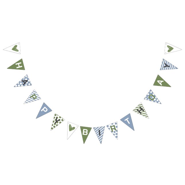 À Fanions Shy Guy Joyeux Anniversaire Bannière Bunting (Tout)