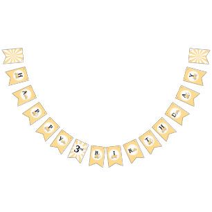 À Fanions Sous chantier de construction bannière d'anniversa