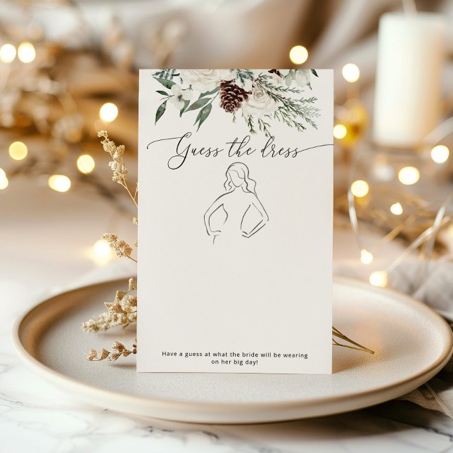 À feuillage persistant Guess la robe nuptiale jeu  (Créateur téléchargé)