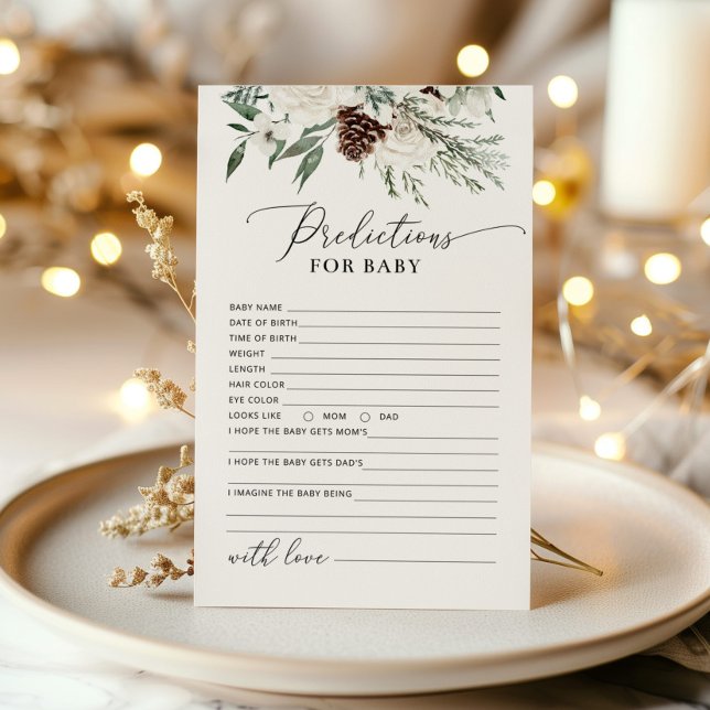 À feuillage persistant hiver élégant Prédictions p (Créateur téléchargé)