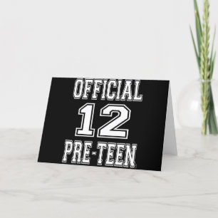 A **FILLE SPÉCIALE SUR **12ème** CARTE D'ANNIVERSA