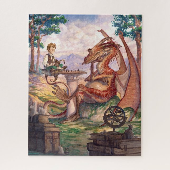 "A Golden Afternoon" 500+ Piece Puzzle (Vertical)