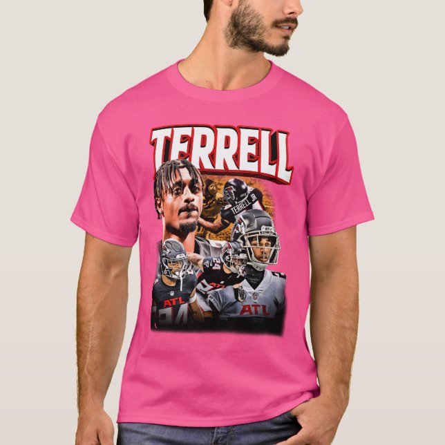 A.J. Terrell Jr Bootleg Vintage Tshirt (Devant)