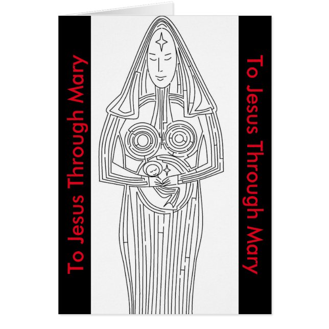 À Jésus par Marie (Devant)