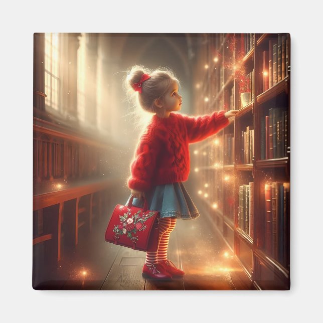 À la bibliothèque - Red Magnet (Devant)