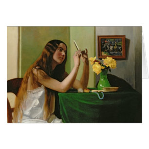 À la coiffeuse, 1911