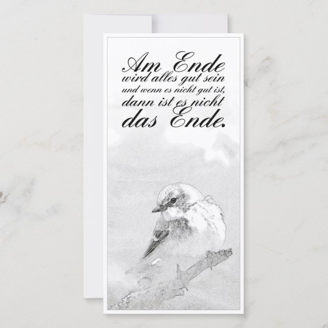 À la fin, tout ira bien (Devant)