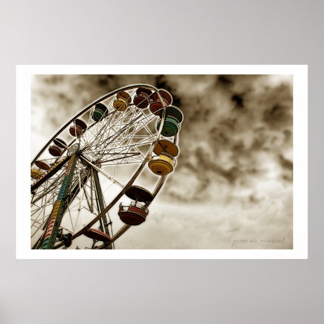 À la foire 10 Poster Print (Devant)