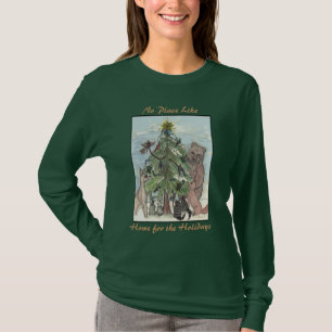 "À la maison T-shirt pour vacances"