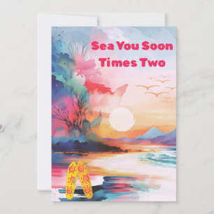 À la mer bientôt, deux fois ! Invitation à une bab