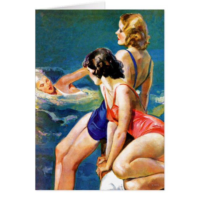 À la piscine (Devant)