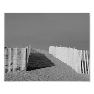 À la plage 10 x 8 Impression photographique