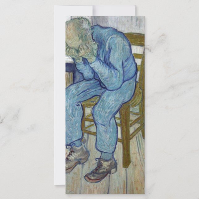 À la porte de l'éternité par Vincent van Gogh (Devant)