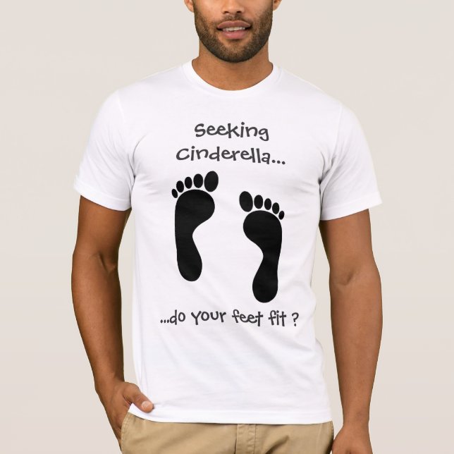 À la recherche de Cinderella gents avec t-shirt (Devant)