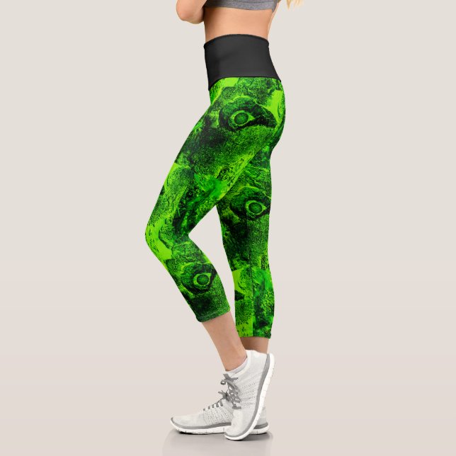 à la recherche de leggings capri verts (Gauche)