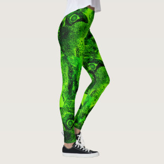 à la recherche de leggings verts