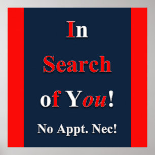 À la recherche de vous Poster Matte