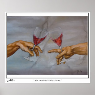 "a la santé de Michel Ange" posters
