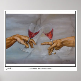 "a la santé de Michel Ange" posters