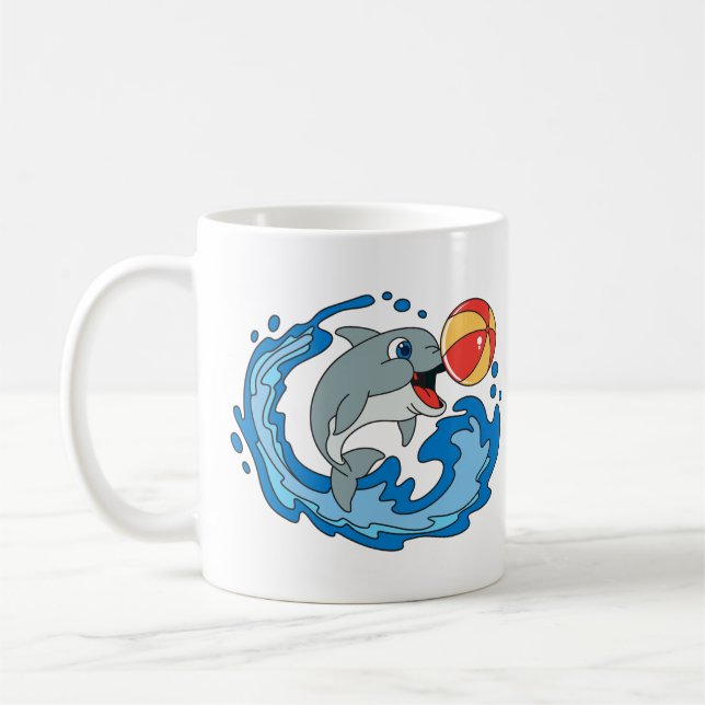 A large and stylish coffee mug as a gift (Gauche)